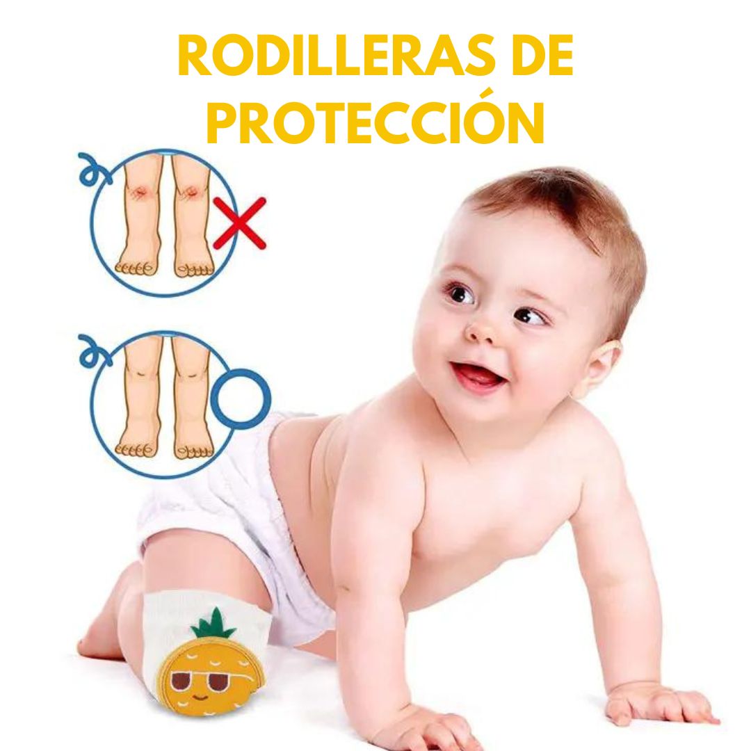 1 Par de Rodilleras Protectoras para Bebes