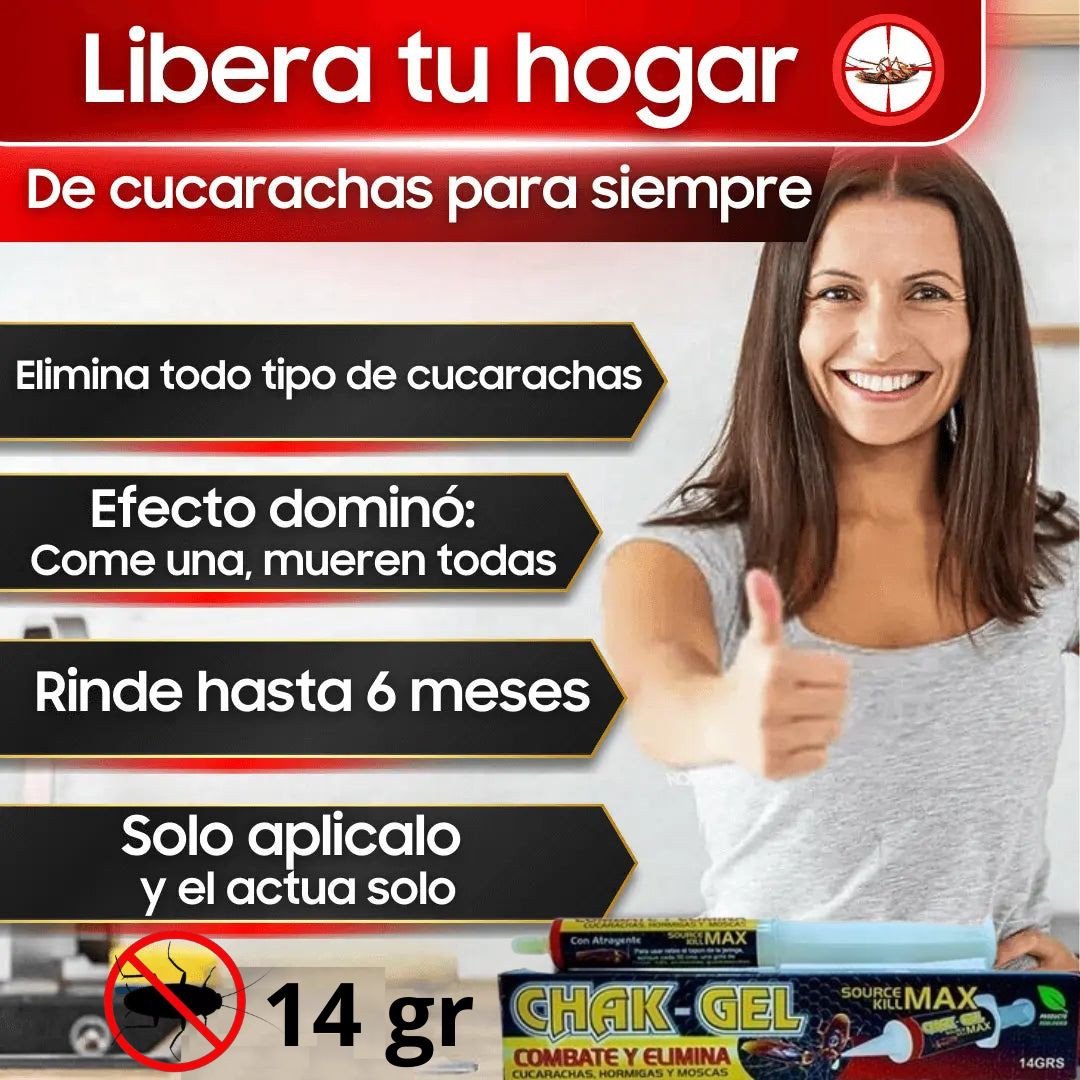Extermina Las Cucarachas y Ratas Con Una Sola Gota
