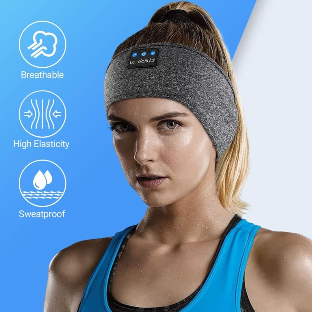 Banda Deportiva con Audífonos Bluetooth