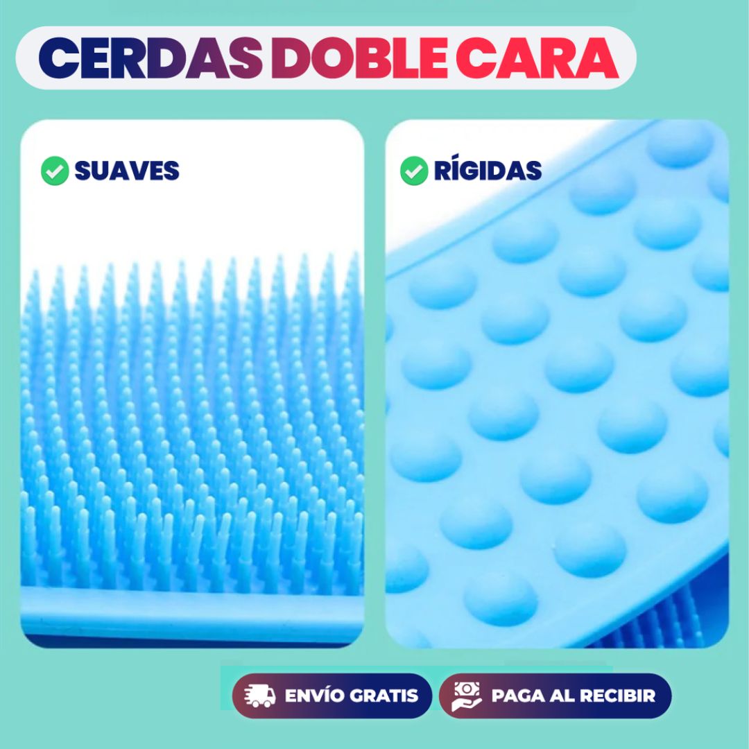 2 Bandas Exfoliantes Reguladora de Sebo Para Espalda y Extremidades