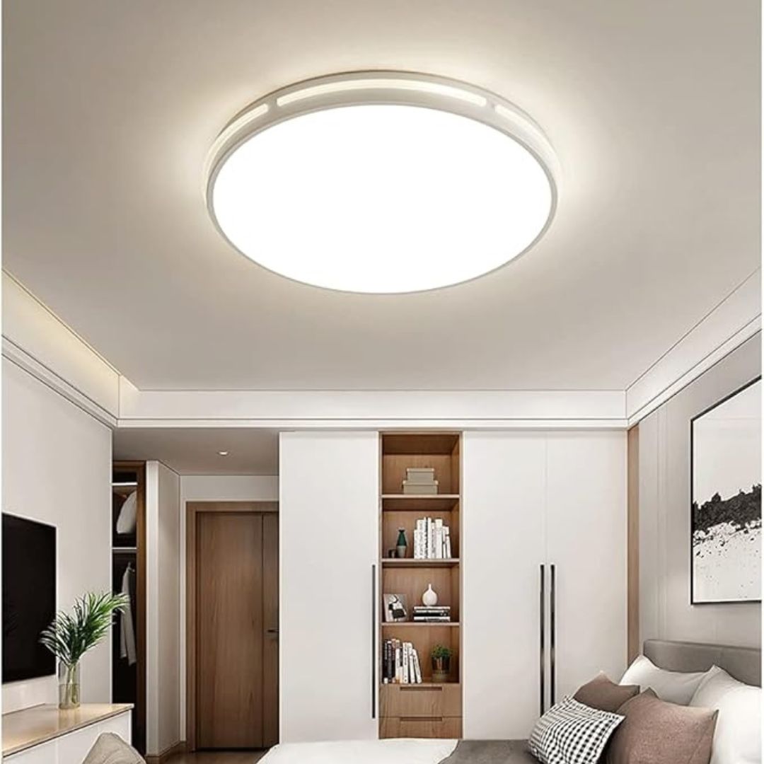 Lampara de Techo de Lujo con 3 Modos de Luz Ajustables al Ambiente