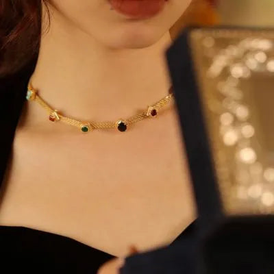 Collar Europeo De Alta Joyeria Para Mujer
