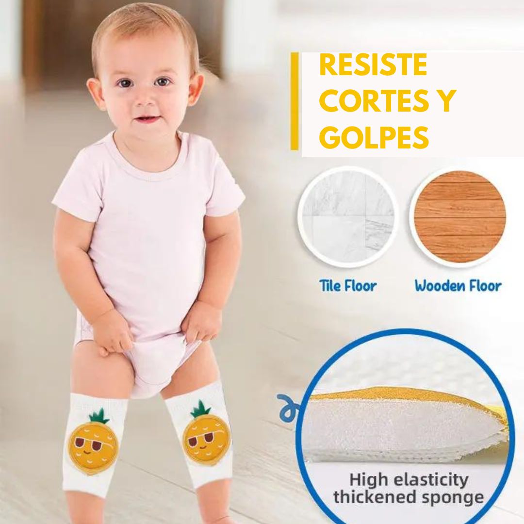 1 Par de Rodilleras Protectoras para Bebes