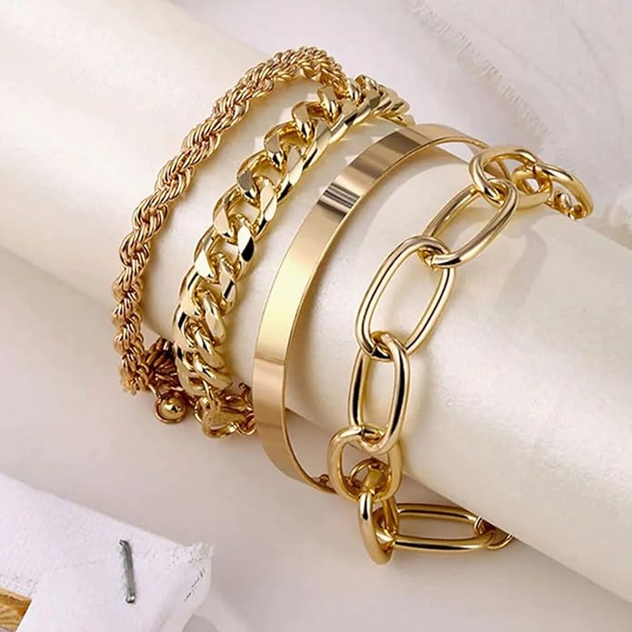 Set de Brazaletes de Lujo Para Mujer