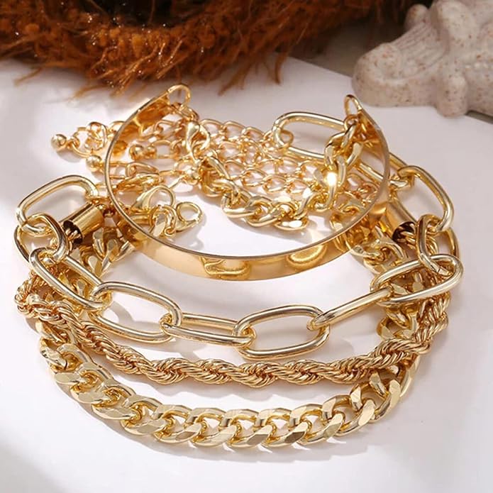 Set de Brazaletes de Lujo Para Mujer