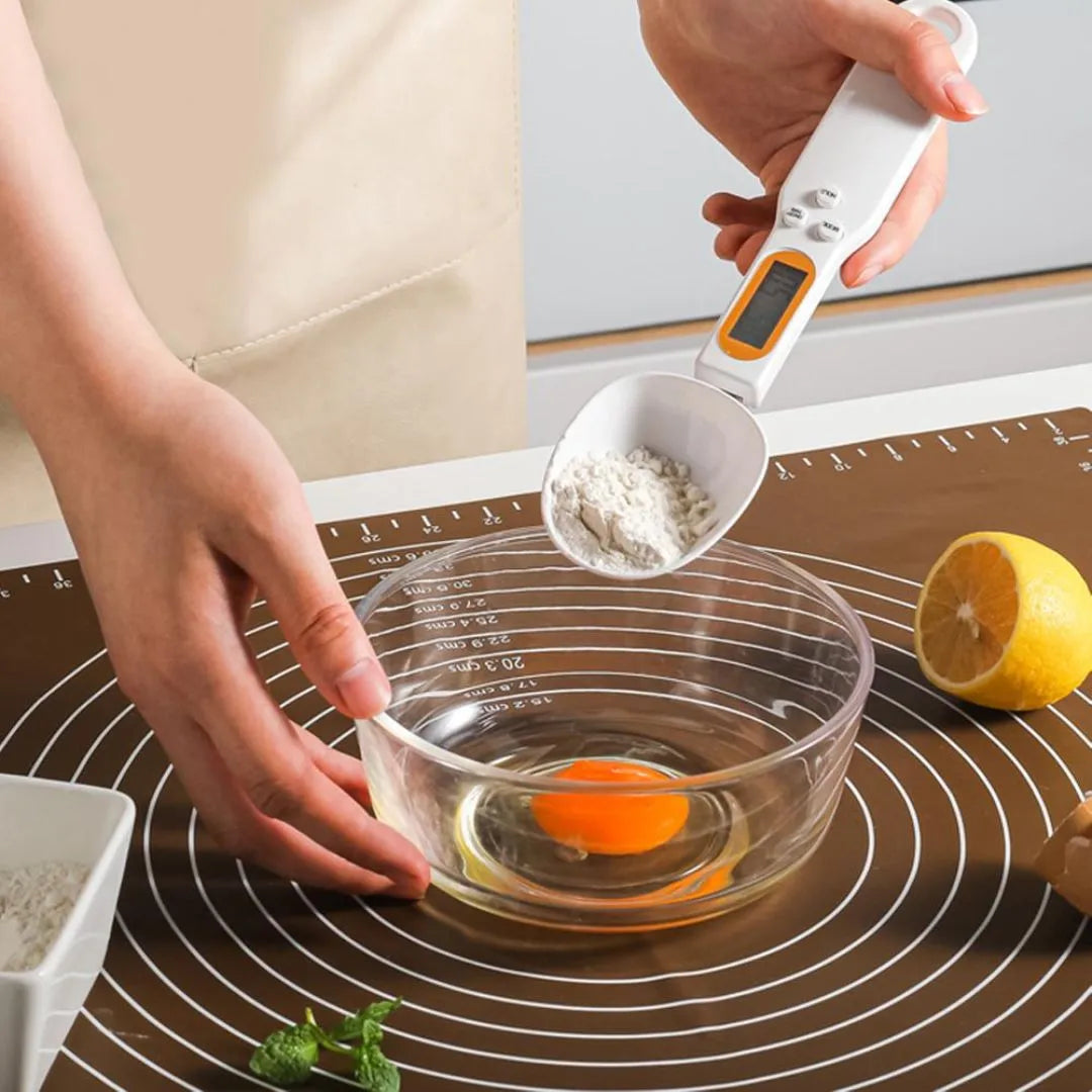 Cuchara Medidora Inteligente con Gramera y Pantalla LED