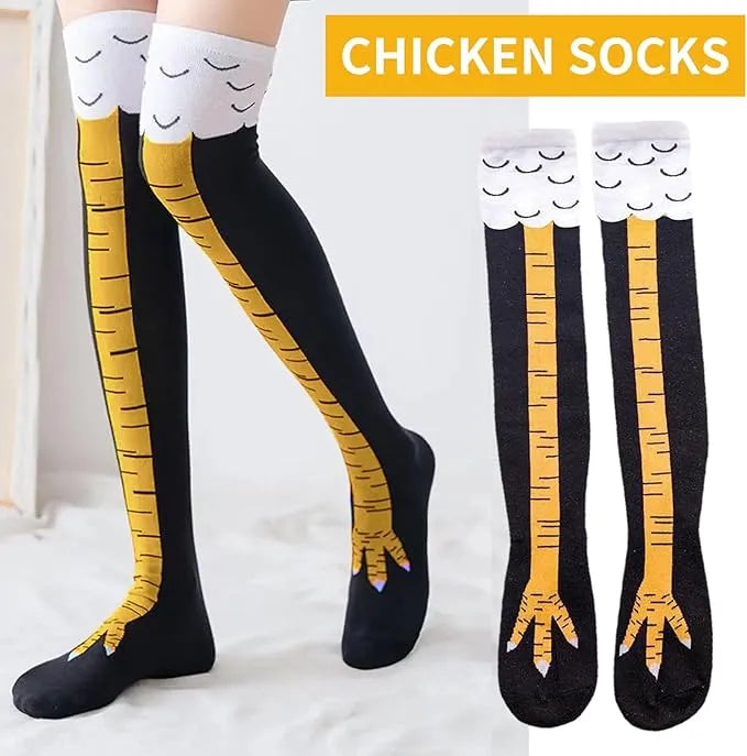 Par de Medias Patas de Pollo Antitranspirantes para Hombre y Mujer