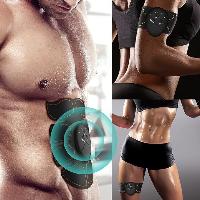💪3 Electro Estimuladores para Abdomen y Brazos + Plan de Recetas Profesional Quema Grasa en 10 Días🥤