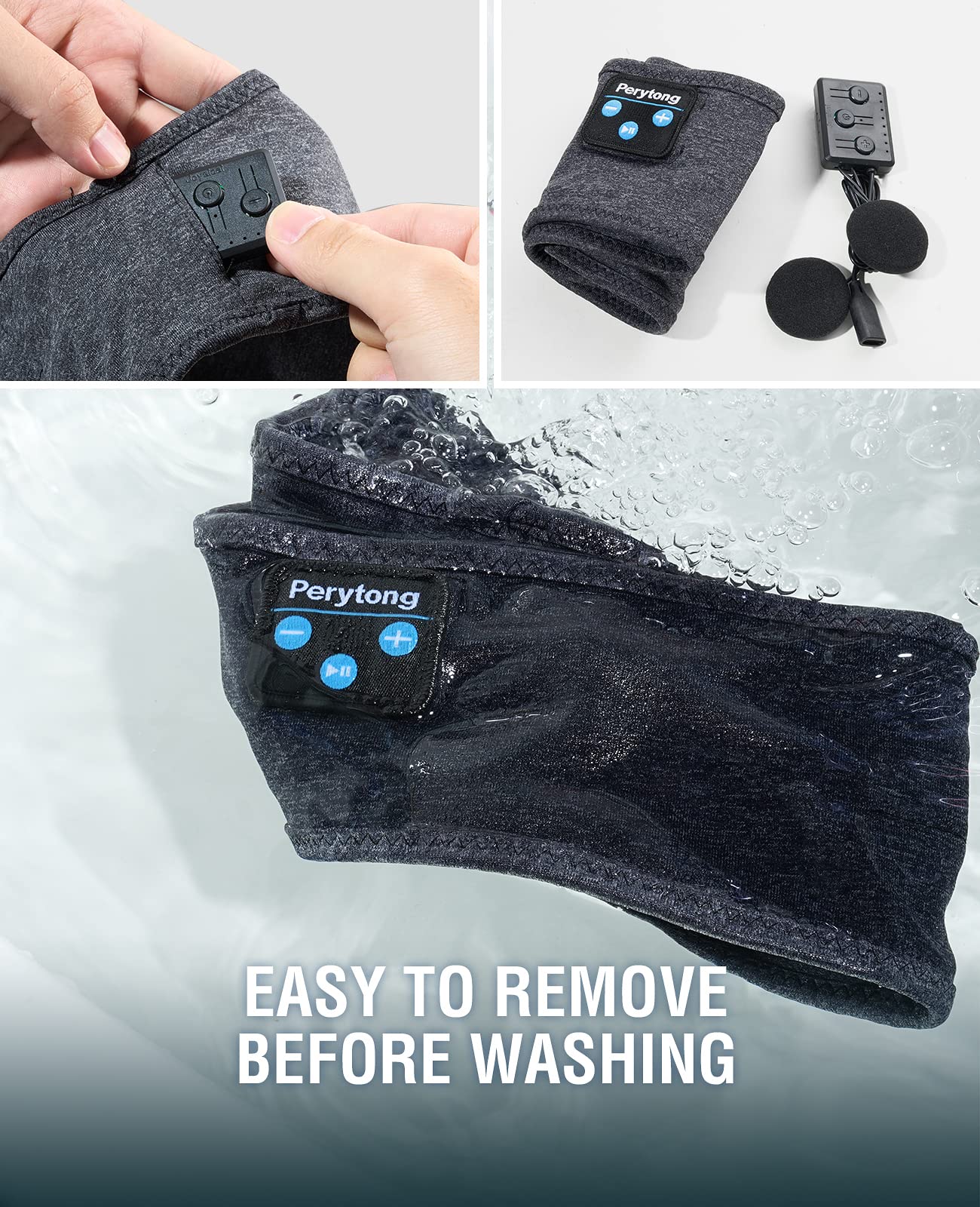 Banda Deportiva con Audífonos Bluetooth