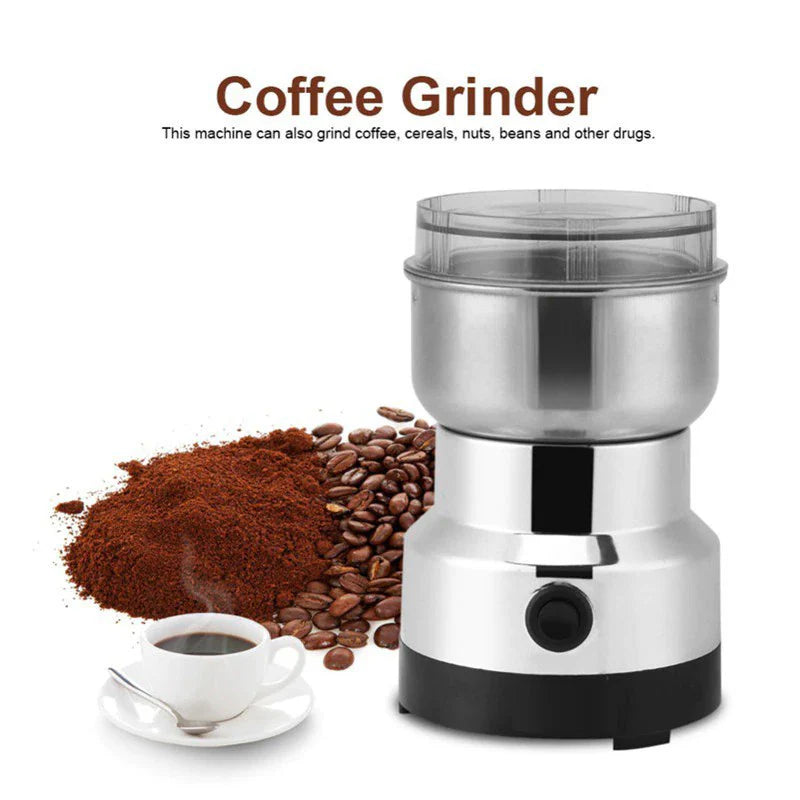 🌿Molino Profesional Eléctrico Para Granos y Especias + Recetario Con Granos de Café☕