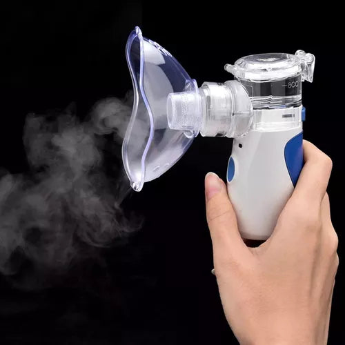 Nebulizador Portátil Ultrasónico Con Juego de Boquillas Para Niños y Adultos