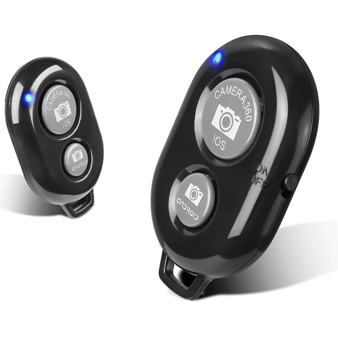 2 Controles Remotos Universales para Selfie Bluetooth en Android y Iphone