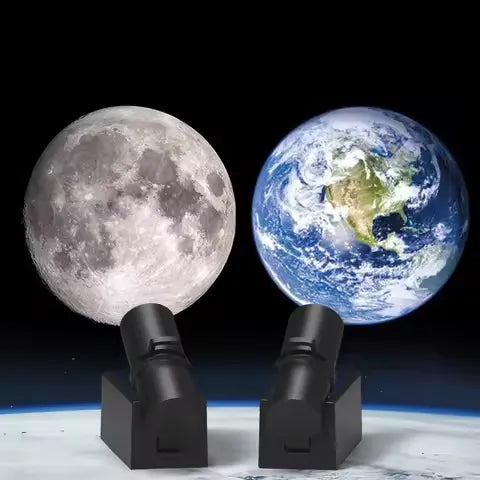 Proyector Inalámbrico Inteligente de Estrellas y Planetas para Dormir