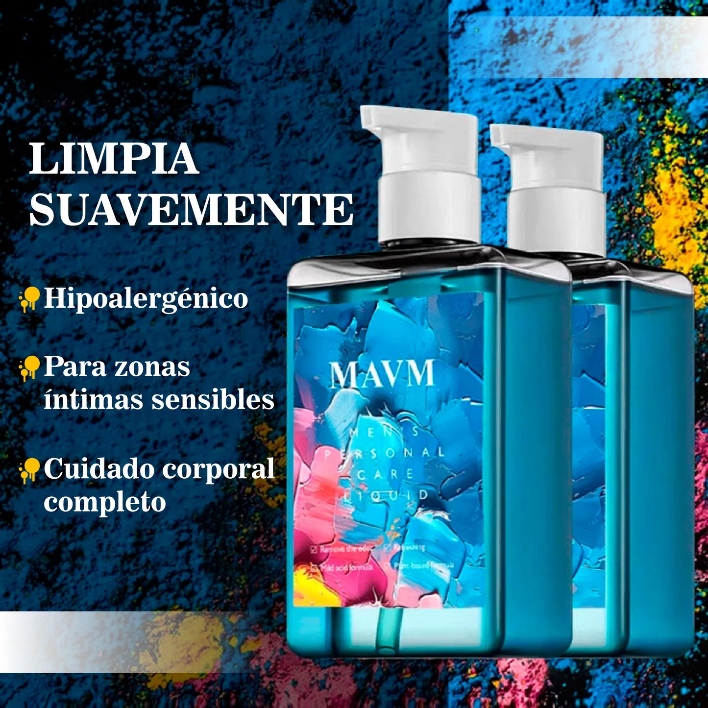 Gel íntimo masculino equilibra tu pH y con fragancia seductora