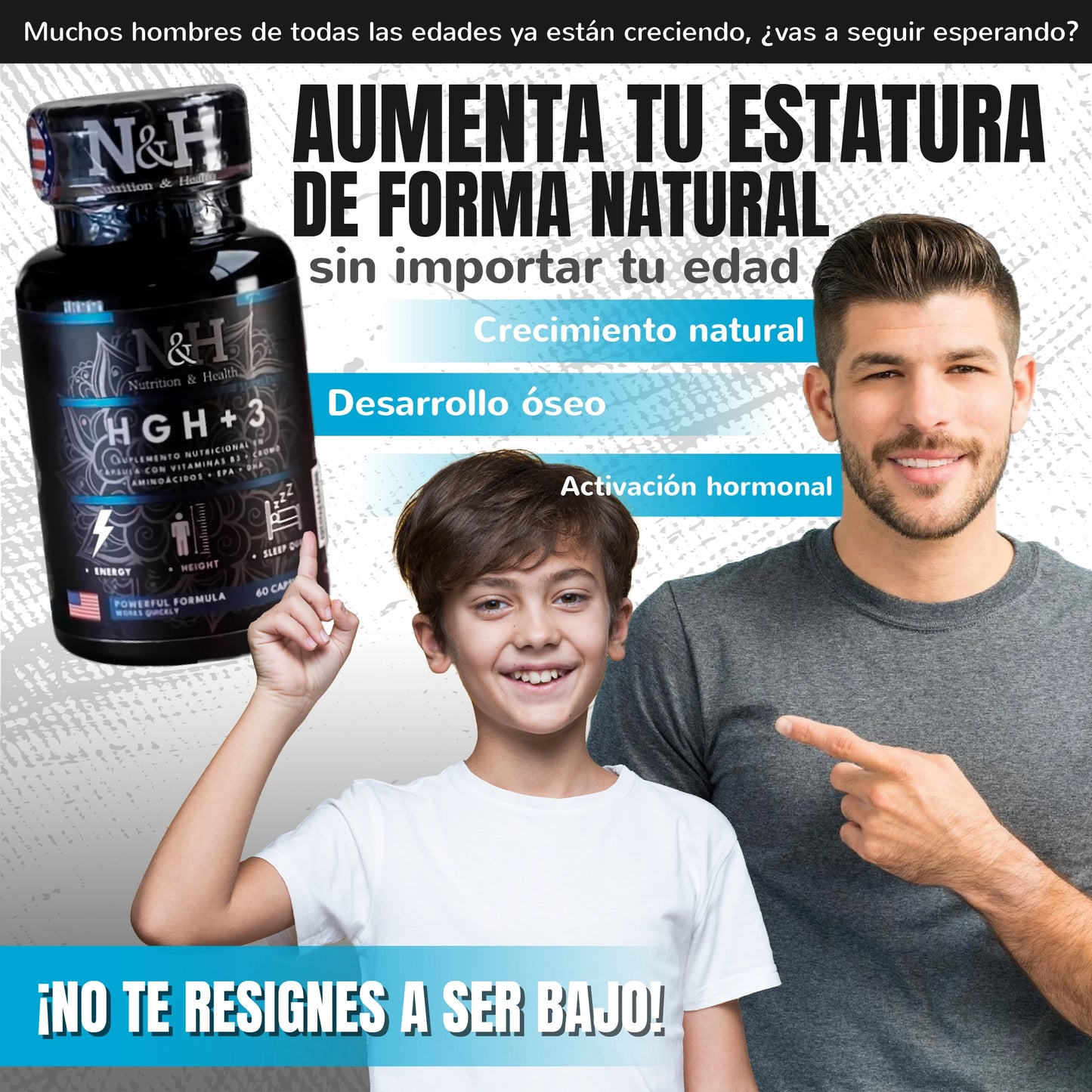 Suplemento Activador de Hormona de Crecimiento