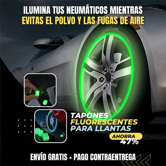 🚗 Tapones Fluorescentes Para Vehiculos 🏍️