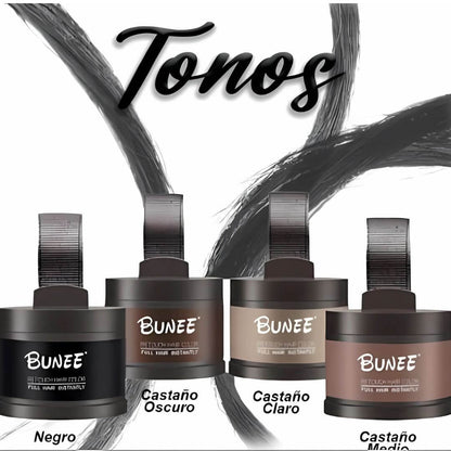 Polvo Sombreador Especial Cubre Calvicie y Canas
