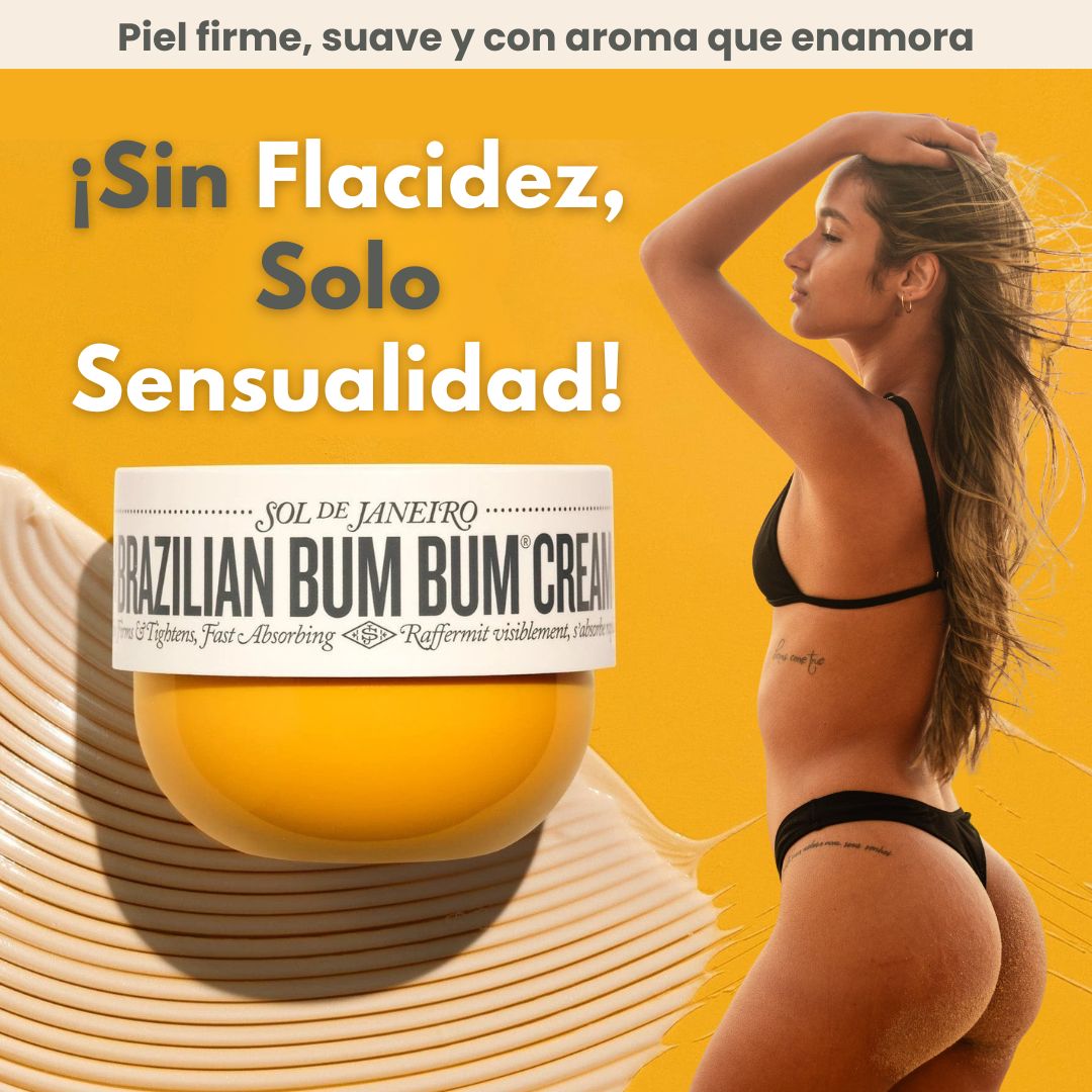 Crema brasileña reafirmante con aroma