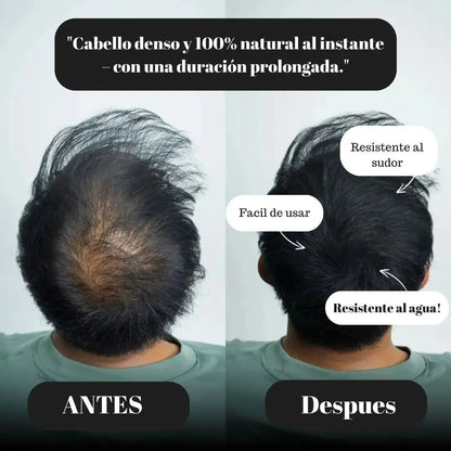 Polvo Sombreador Especial Cubre Calvicie y Canas