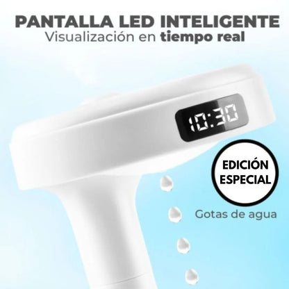 Humidificador Antigravedad con Reloj, Control Remoto y Esencia