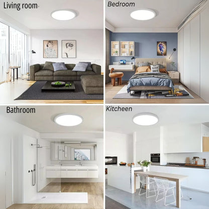 Lampara de Techo de Lujo con 3 Modos de Luz Ajustables al Ambiente