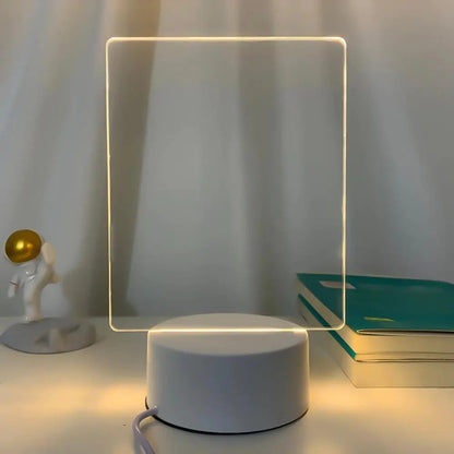 Pizarra LED Inteligente 4 en 1: Ilumina, Escribe y Organiza tu Vida