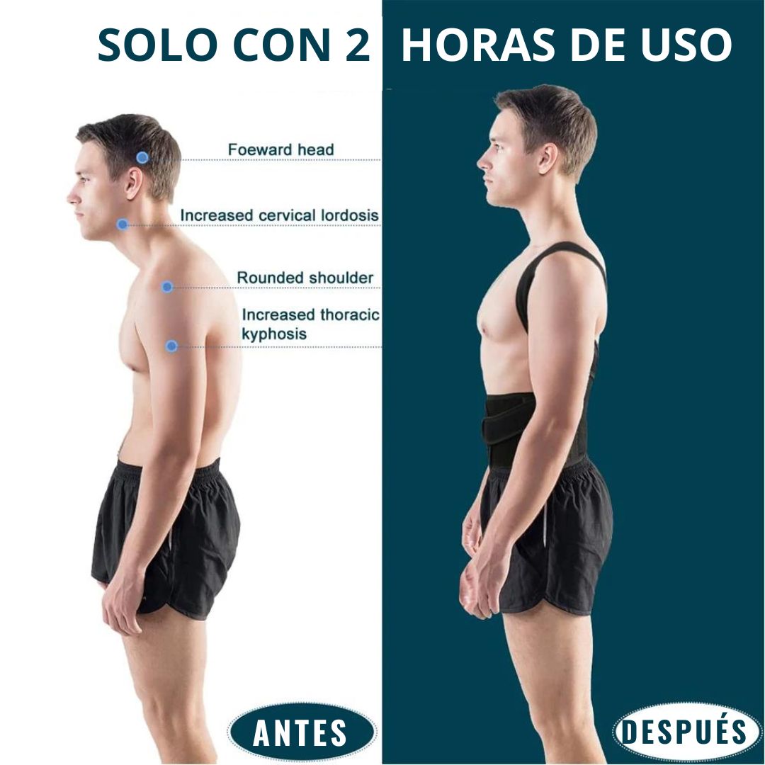 Corrector de Postura Unisex: ¡Trasforma tu Apariencia y Confianza!