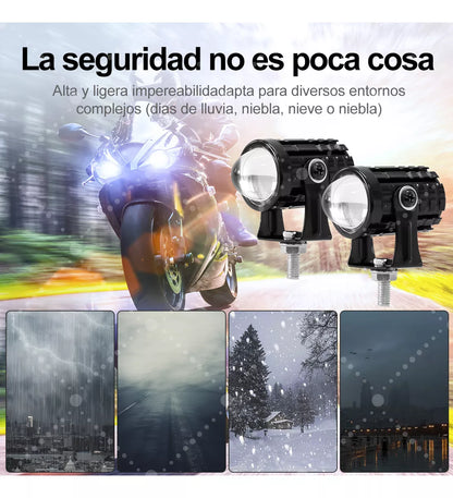 2 Exploradoras Profesionales Ojo de Angel para Moto