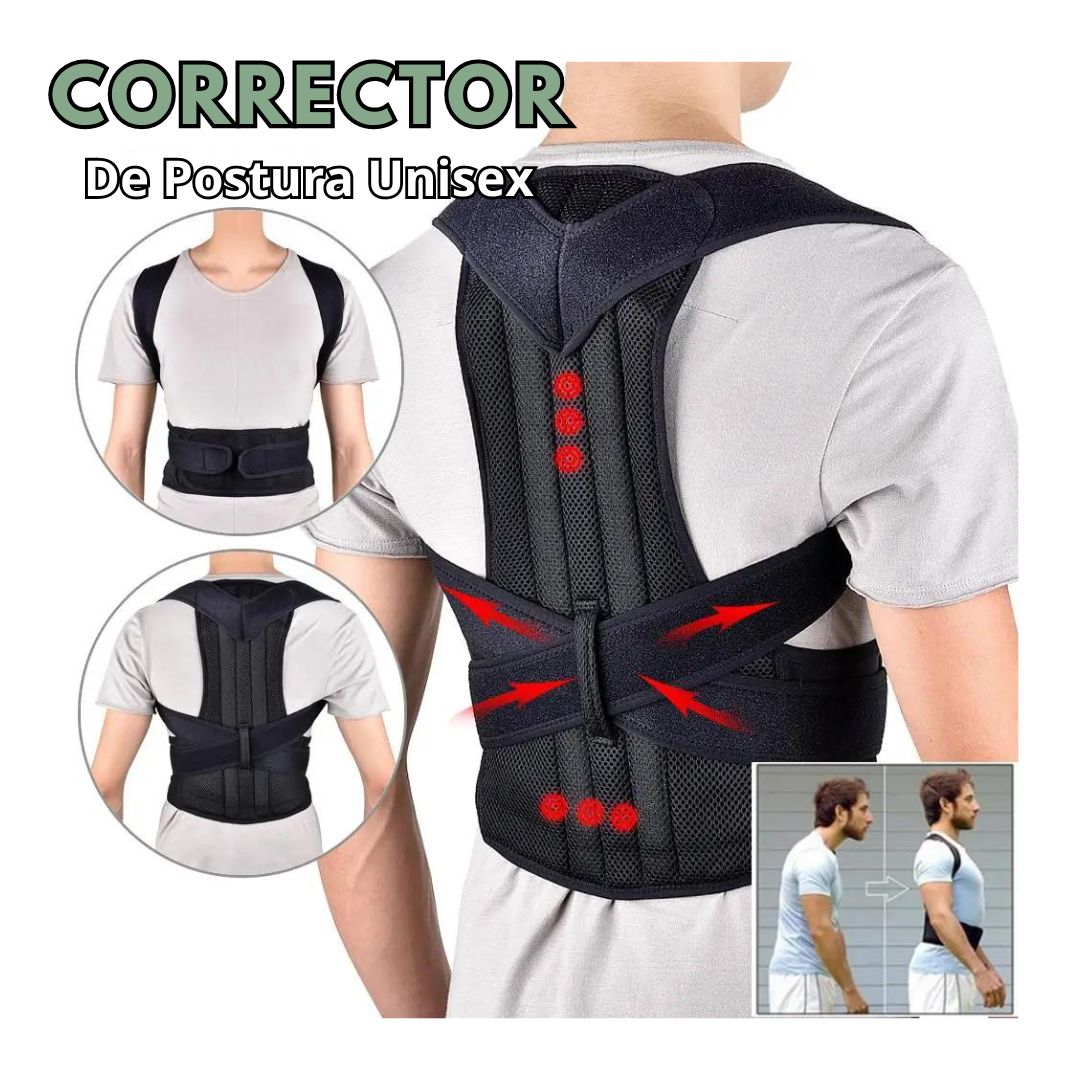 Corrector de Postura Unisex: ¡Trasforma tu Apariencia y Confianza!