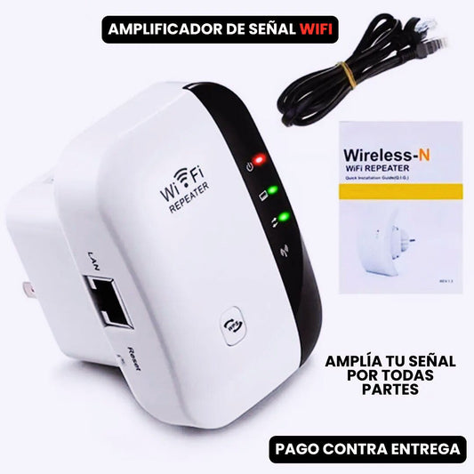 Repetidor y Amplificador Profesional de Señal WIFI