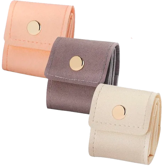 Pack de 3 joyeros plegables  de lujo estilo europeo