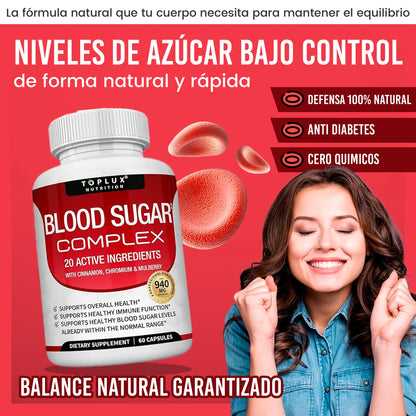 Suplemento Natural Regulador de diabetes