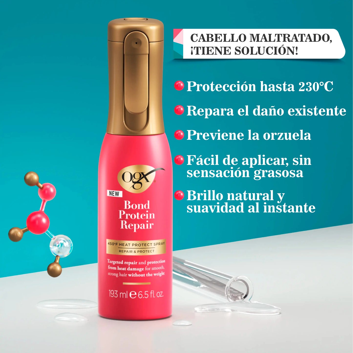 Spray Protector Térmico Reparador Capilar