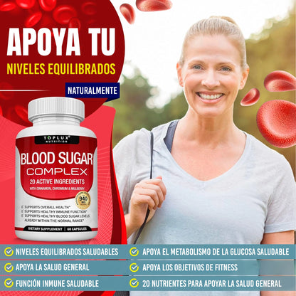 Suplemento Natural Regulador de diabetes
