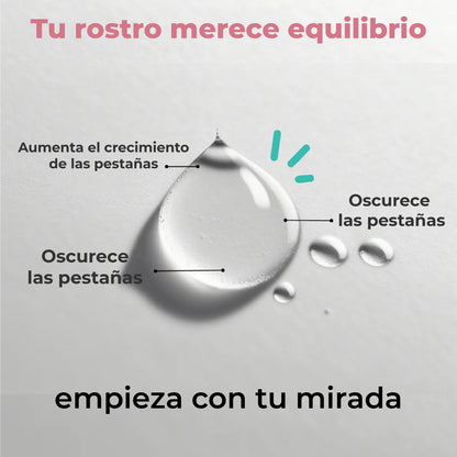 Sérum de crecimiento y rejuvenecimiento de pestañas y cejas
