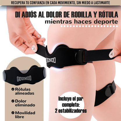 2 estabilizadores ortopédico de rótula