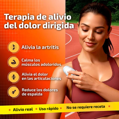 Rolón para alivio muscular y articular al instante | Fórmula 100% natural