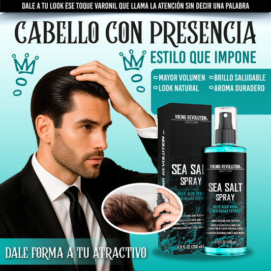 Spray voluminizador con sal marina y aloe vera