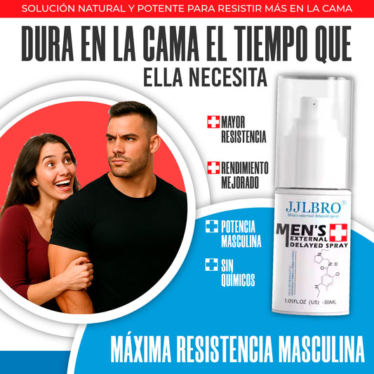 Spray Retardante de Larga Duración para Hombres