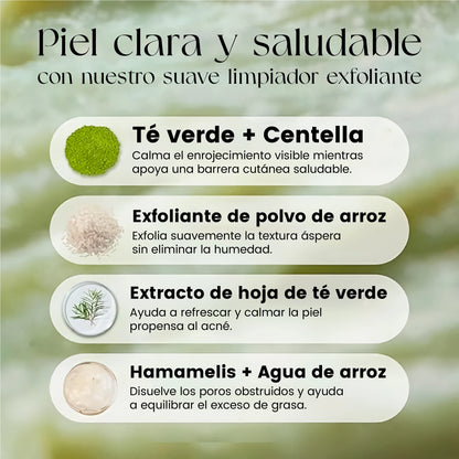 Mascarilla facial coreana anti acné