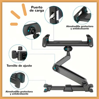 Soporte inteligente 360° para teléfonos y tabletas