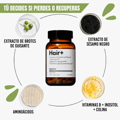 Suplemento Masculino Para Recuperar y Fortalecer el Cabello