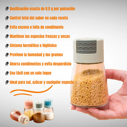 Juego de 4 Dispensadores de Cocina Premium