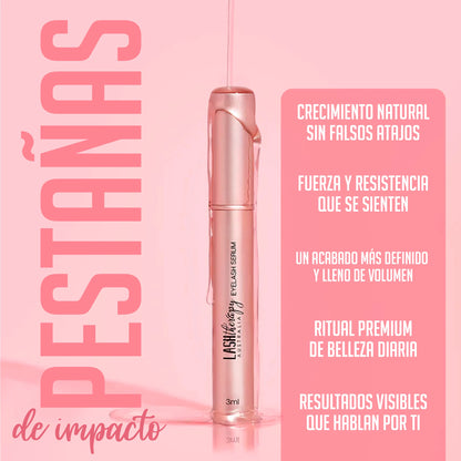 Sérum para crecimiento de Pestañas Lujosas