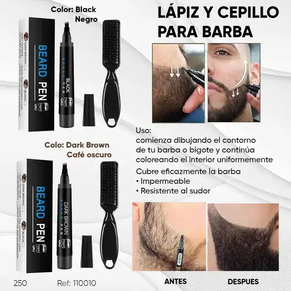 Combo de Lápiz Voluminizador Más Cepillo Estimulador