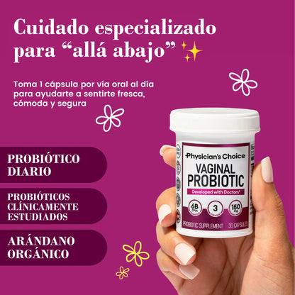 Probiótico vaginal regenerador de Ph