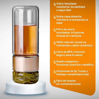 Infusor Térmico Ecológico para Té Natural