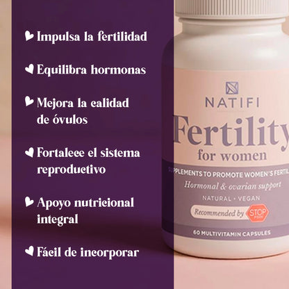 Vitaminas para Fertilidad y Embarazo Saludable