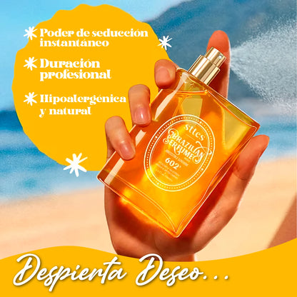 Perfume brasileño Irresistible vainilla y caramelo